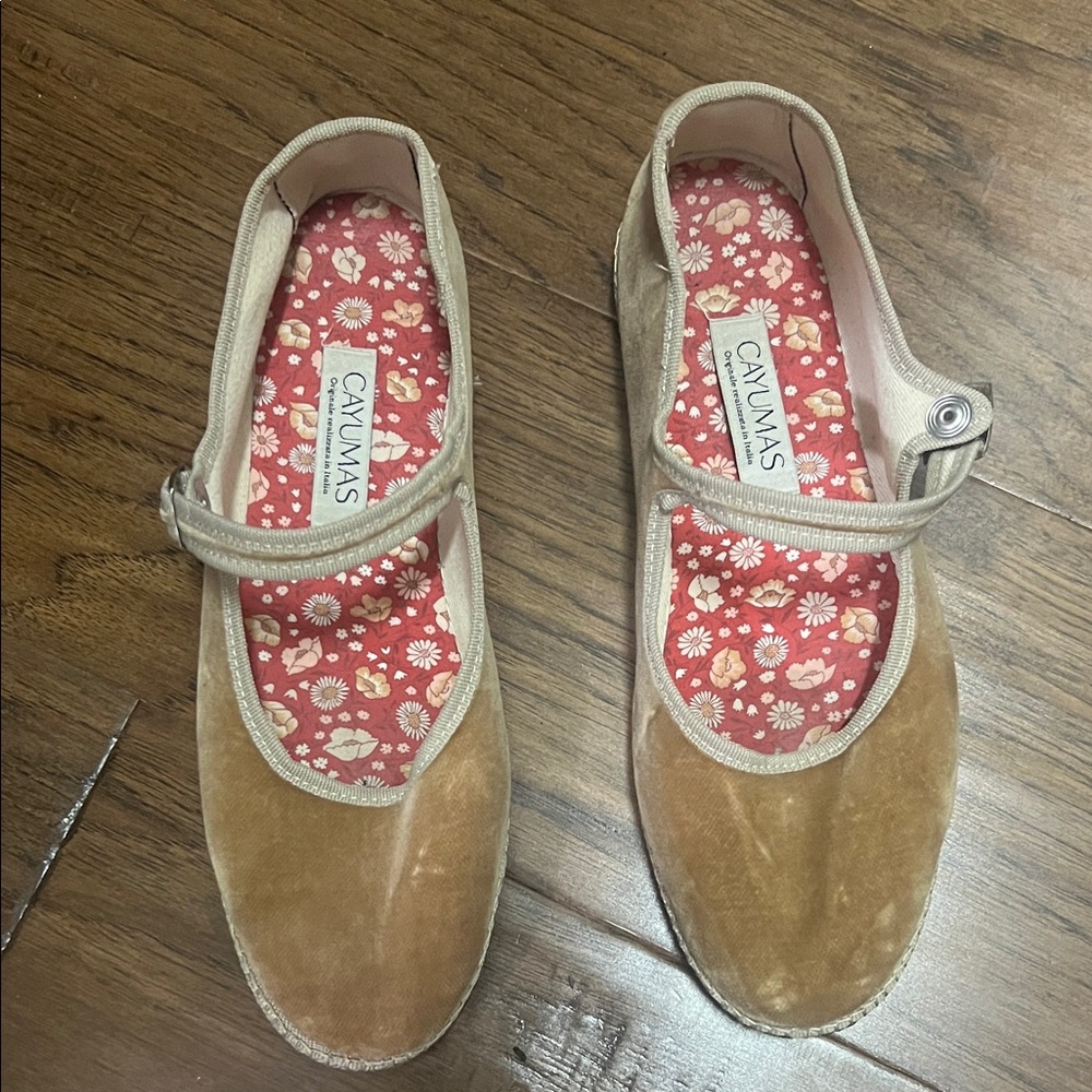 Cayumas Boheme Tan Women's Flats - 39
